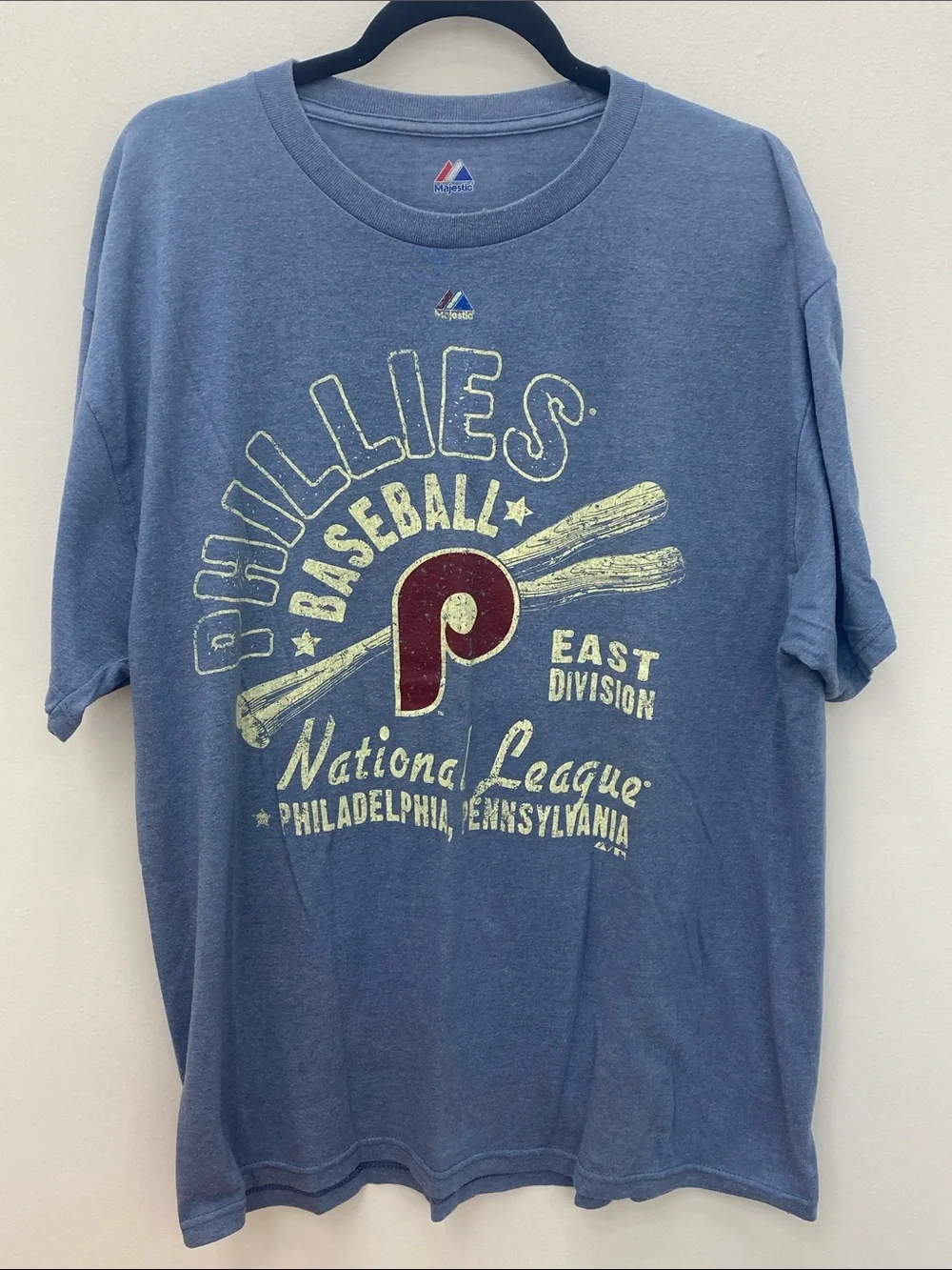 Philadelphia Phillies Vintage Style Baseball Tee (BIN AA)